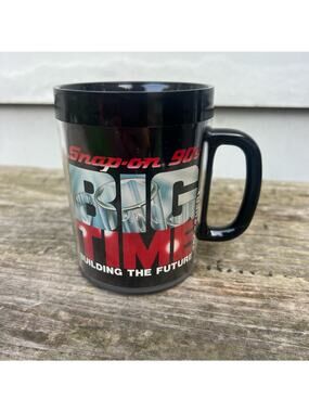 90s Snap-on ThermoServ Big Time Building The Future Together Mug Cup Made In USA